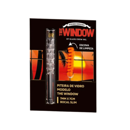 Piteira de Vidro The Window - Glass Crew Inc