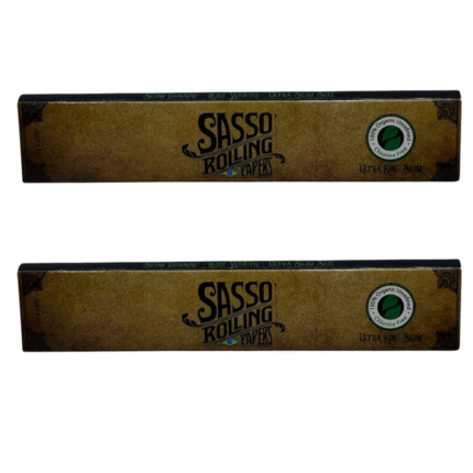 Seda Sasso Rolling Papers Large Ultra King  - Kit 2 Unidades